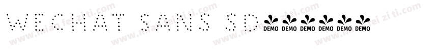 WeChat Sans sd字体转换